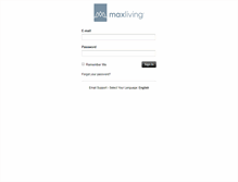 Tablet Screenshot of newsletters.maximizedliving.com